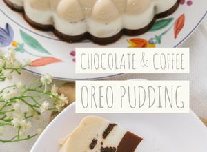 Foto resep Pudding 3 Layers Coffee, Oreo, and Chocolate