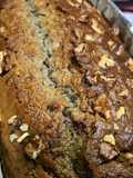 Budín vegano de banana y nueces ❤️