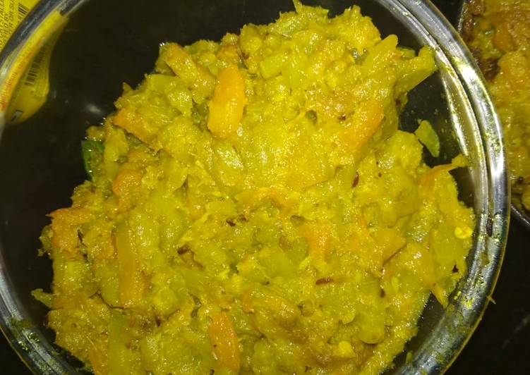 Recipe of Favorite Gourd and pumpkin stir fry