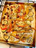 Pizza bianca all'ortolana