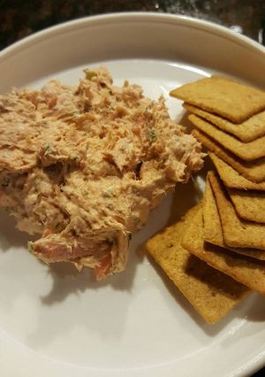A picture of Alaskan Smoked Salmon Spread.
