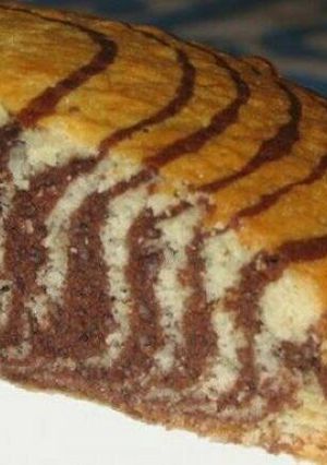 Foto principal de Bizcocho de limón y chocolate esponjoso