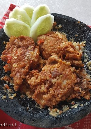 Foto resep 130. Ayam geprek