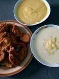Akara and Akamu served with full cream milk