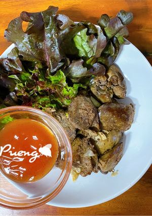 รูปของ ตับไก่ทอดกระเทียมพริกไทย🧄🧄