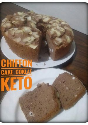 Foto resep Chiffon Cake Coklat keto