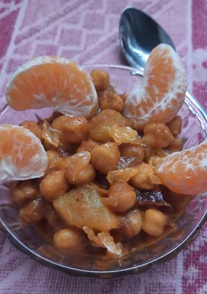 A picture of Komola Ghugni (Orange Ghugni).
