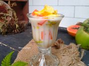 Gambar es teler susu evaporasi