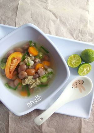 Foto resep Sup daging kacang merah