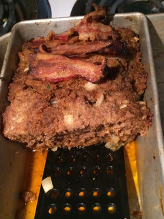 A picture of Bacon and Honey BBQ Meatloaf.