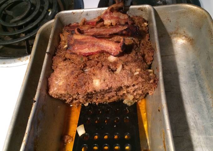 Easiest Way to Cook Yummy Bacon and Honey BBQ Meatloaf