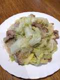 Sauteed Chinese Lettuce with Glass Noodle