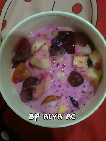Langkah Mudah untuk Membuat Resep  Overnight oatmeal buah yang Enak Banget, Bisa Manjain Lidah