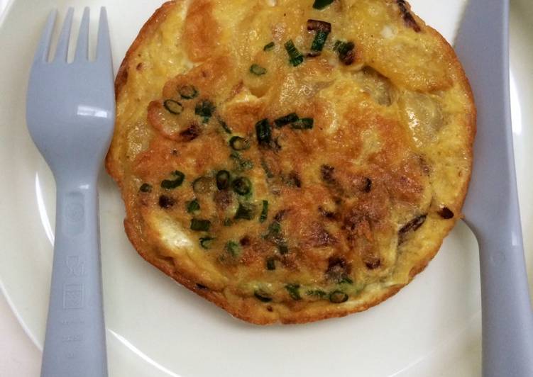Resep Spanish omelette (MPASI 16 month), Bikin Ngiler