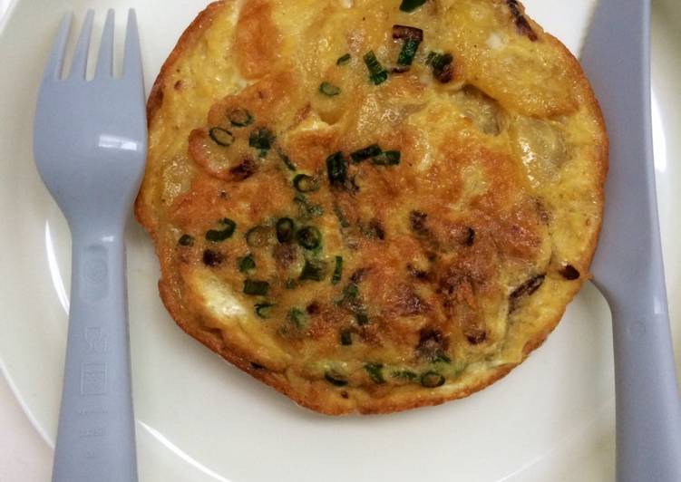 Resep Spanish omelette (MPASI 16 month), Sempurna