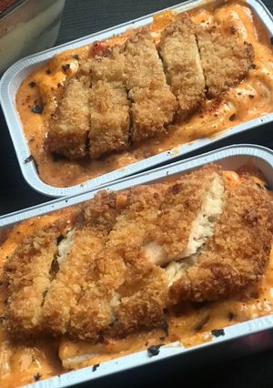 Foto resep Chicken Katsu Mentai Rice