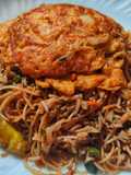 Triple Schezwan fried rice