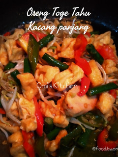 Foto resep Oseng Toge Tahu Kacang Panjang, masak cepat, -bekal ke kantor #2
