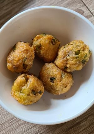 Foto resep Perkedel Daging Giling × Keju