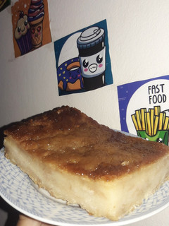 Una foto de Budín de pan rápido, fácil y económico