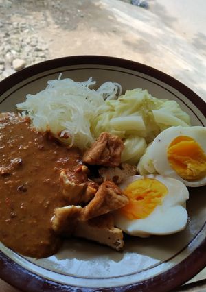 Foto resep Siomay bumbu kacang