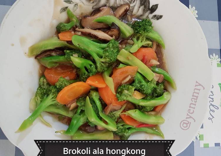 Resep Brokoli ala hongkong yang Menggugah Selera