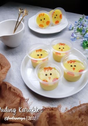 Foto resep Puding Karakter