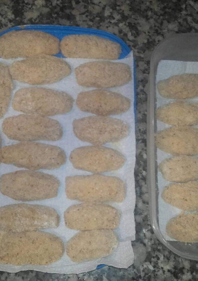 Una foto de Croquetas de carne y berenjenas