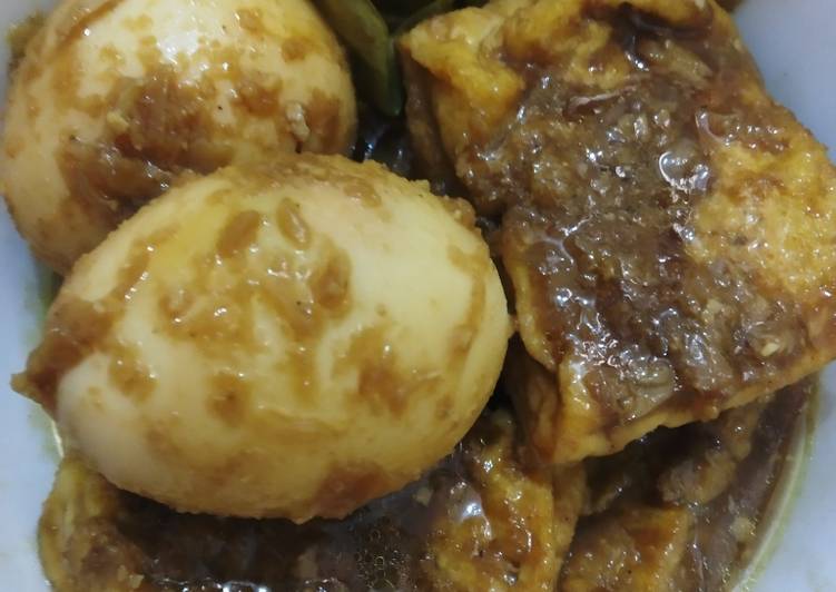 Semur Tahu Telor Niqmaatt