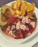 Ceviche de camarón