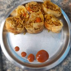 A picture of Chowmein Roll.