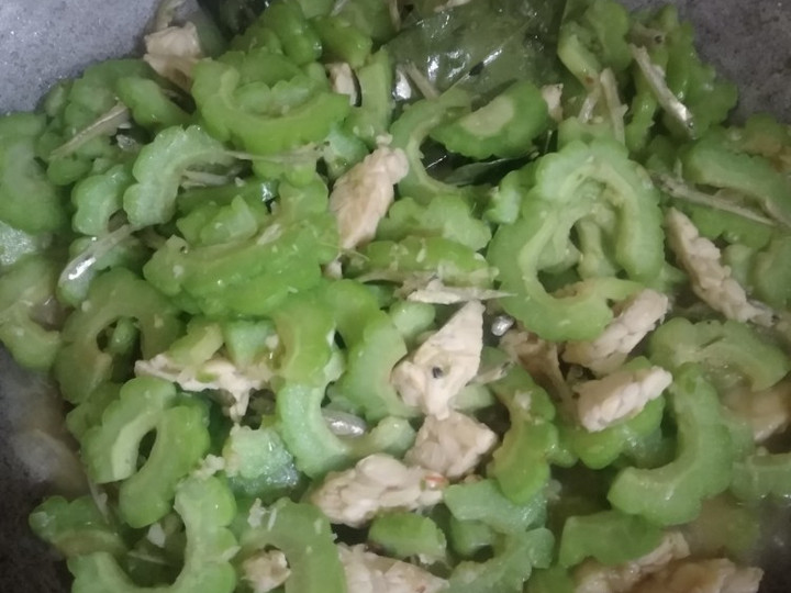Resep Tumis pare teri tempe pedas, Enak