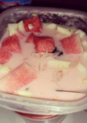 Foto resep Es Buah Cincau Hijau