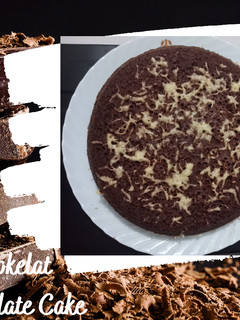 Foto resep Kue Cokelat Simple / Chocolate Cake (kukus)