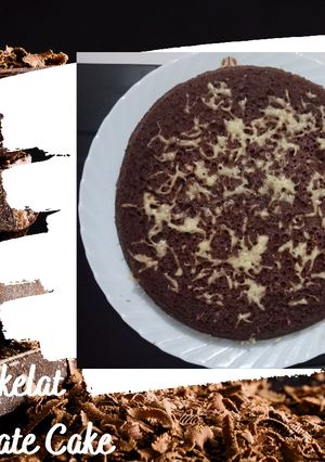 Foto resep Kue Cokelat Simple / Chocolate Cake (kukus)
