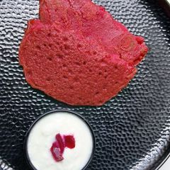 A picture of Iron Rich Beetroot Oats Chilla.
