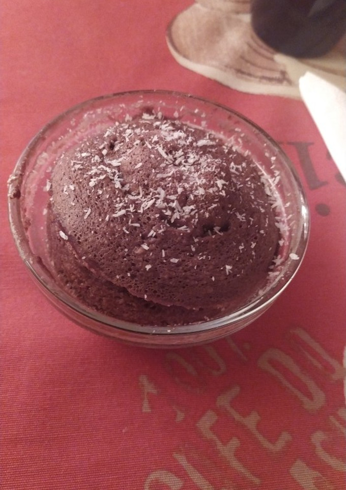 Una foto de Bizcocho de avena y chocolate Fit