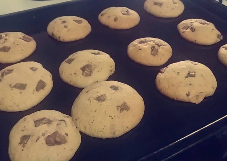 Comment Servir Cookies aux pépites de chocolat