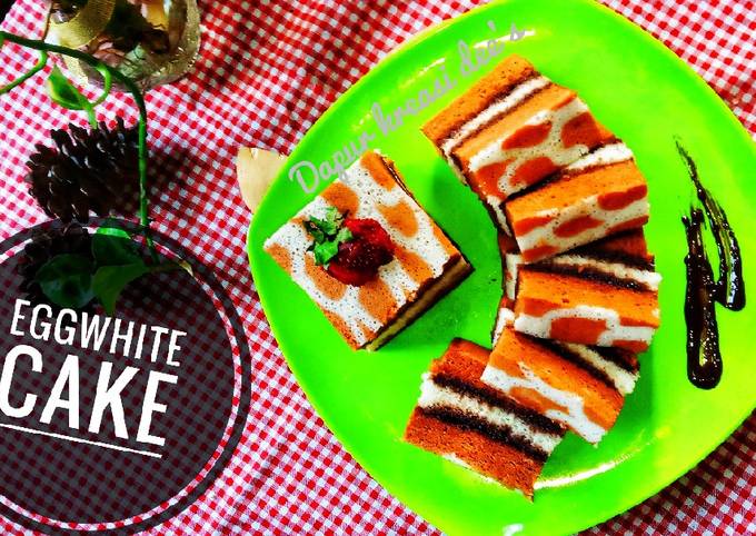 Langkah Mudah untuk Menyiapkan 137. Eggwhite cake|| bolu kukus putih telur yang Lezat