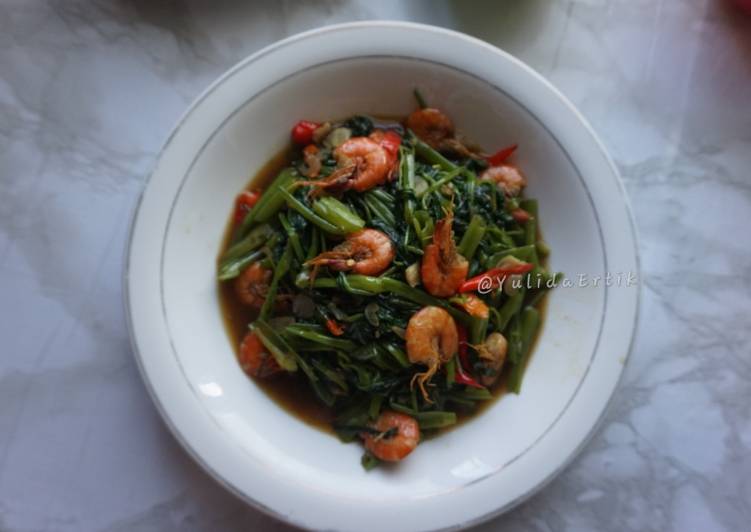 Tumis Kangkung Udang