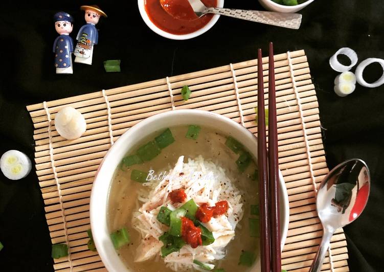 Step-by-Step Guide to Make Any-night-of-the-week Dak Gomtang (Korean Chicken Rice Soup)