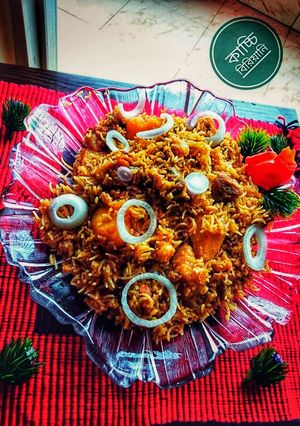 কাচ্চি বিরিয়ানি রেসিপির প্রধান ছবি