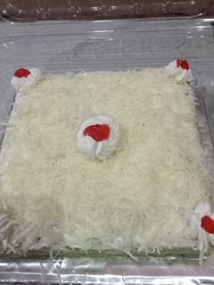 Foto resep Bolu Pandan Santan kukus