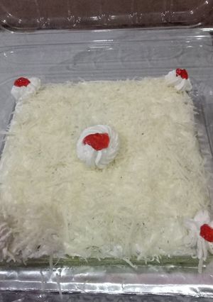 Foto resep Bolu Pandan Santan kukus