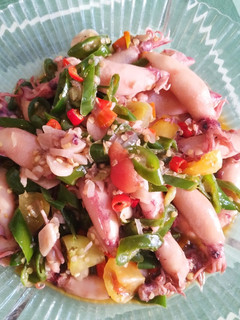 Foto resep Cumi Cabe Hijau