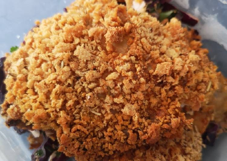 Step-by-Step Guide to Make Any-night-of-the-week Healthy Baked &#39;fried&#39; GF chicken MayFC