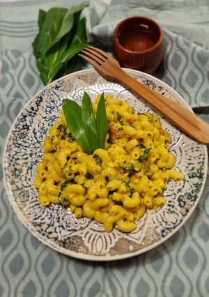 Medvehagymás, sajtos szarvacska (vegán)🌱 recept fotója
