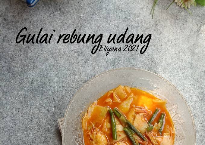 Resep Gulai rebung udang yang Menggugah Selera