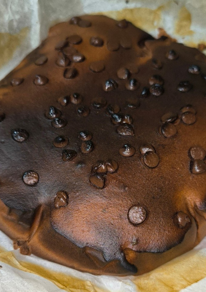 Una foto de Brownie de choco banana en airfryer