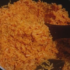 Jollof rice A picture of Jollof rice.